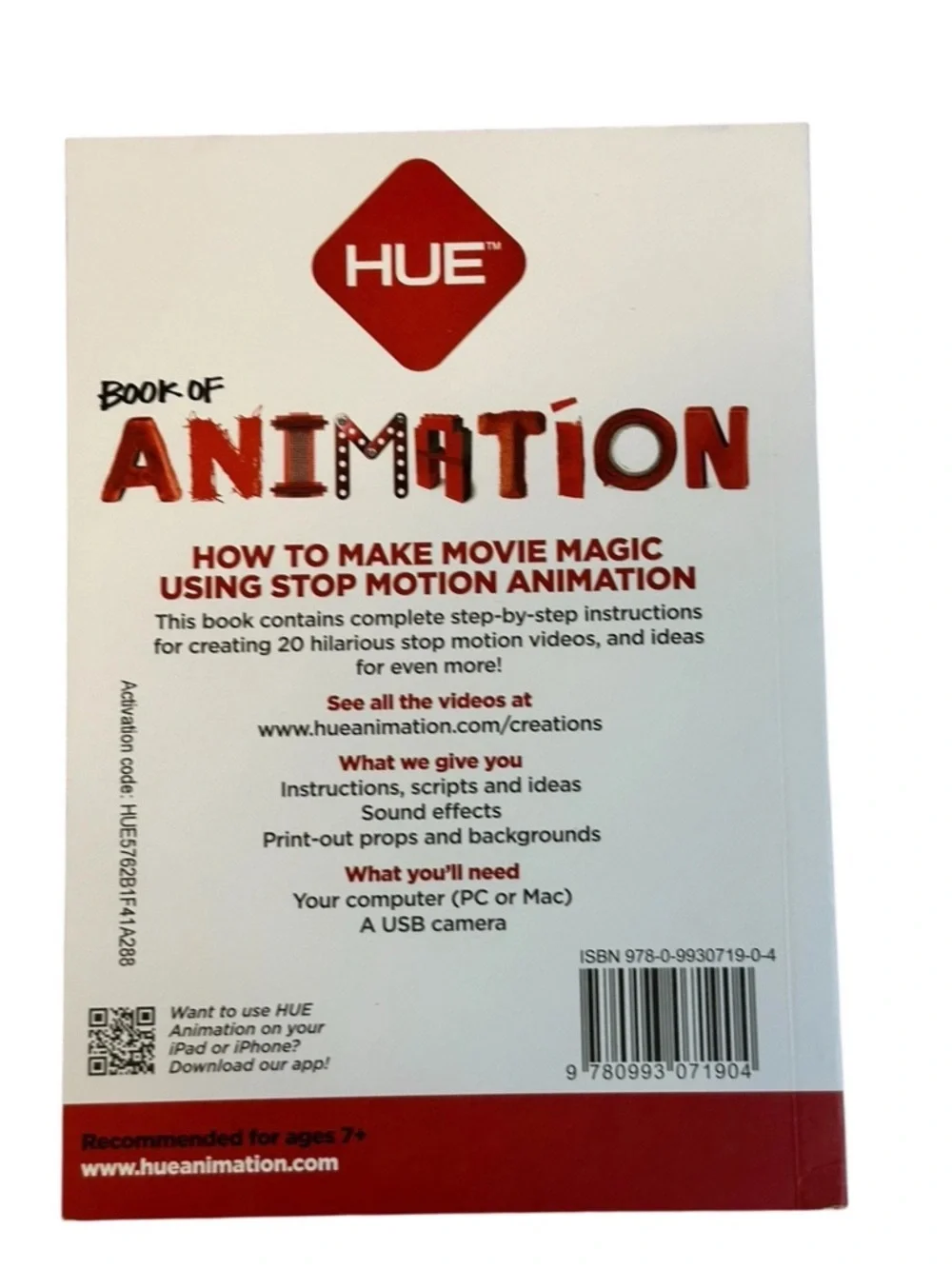HUE Animation Studio Stop Motion Kit - Sealed box . Inside Camera is Blue .